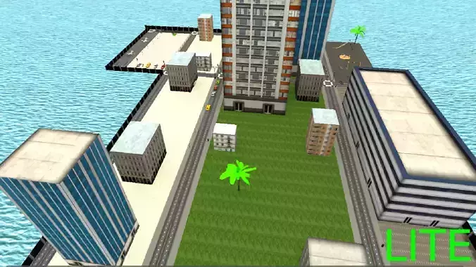 Realtime City 3D buildings and Roads