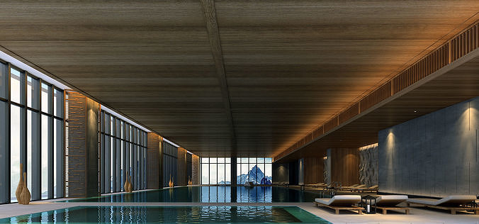 swimming pool  3D model