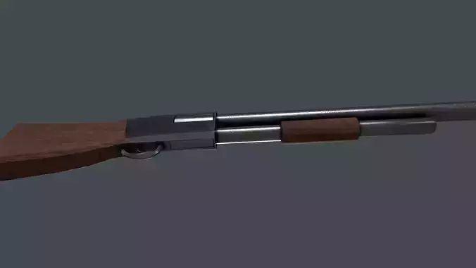 Stylized Pumpaction Shootgun
