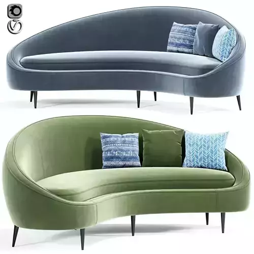 Ether Curved Sofa