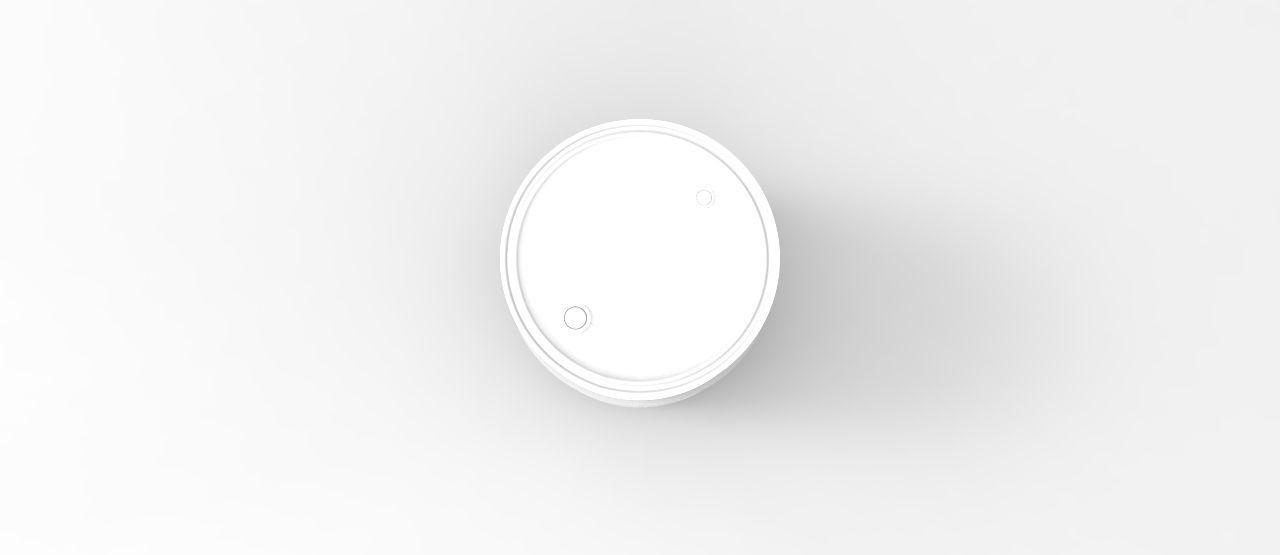 Barrel Metal 3D model Low-poly 3D model_2