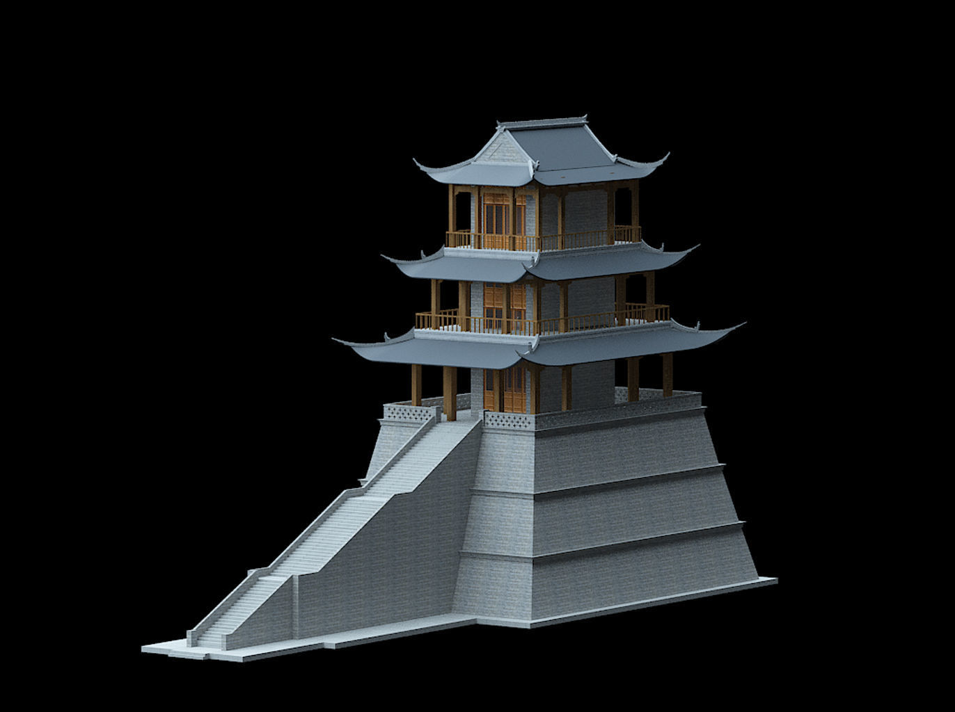 Collection of ancient buildings in Asia _28