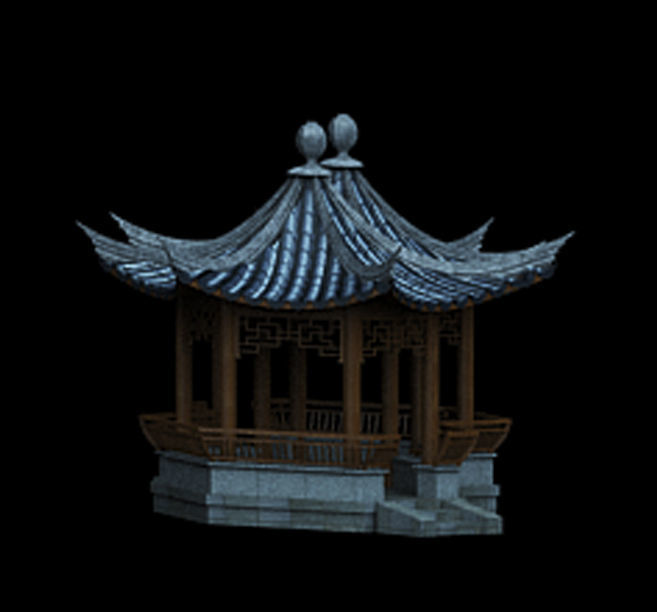 Collection of ancient buildings in Asia _12