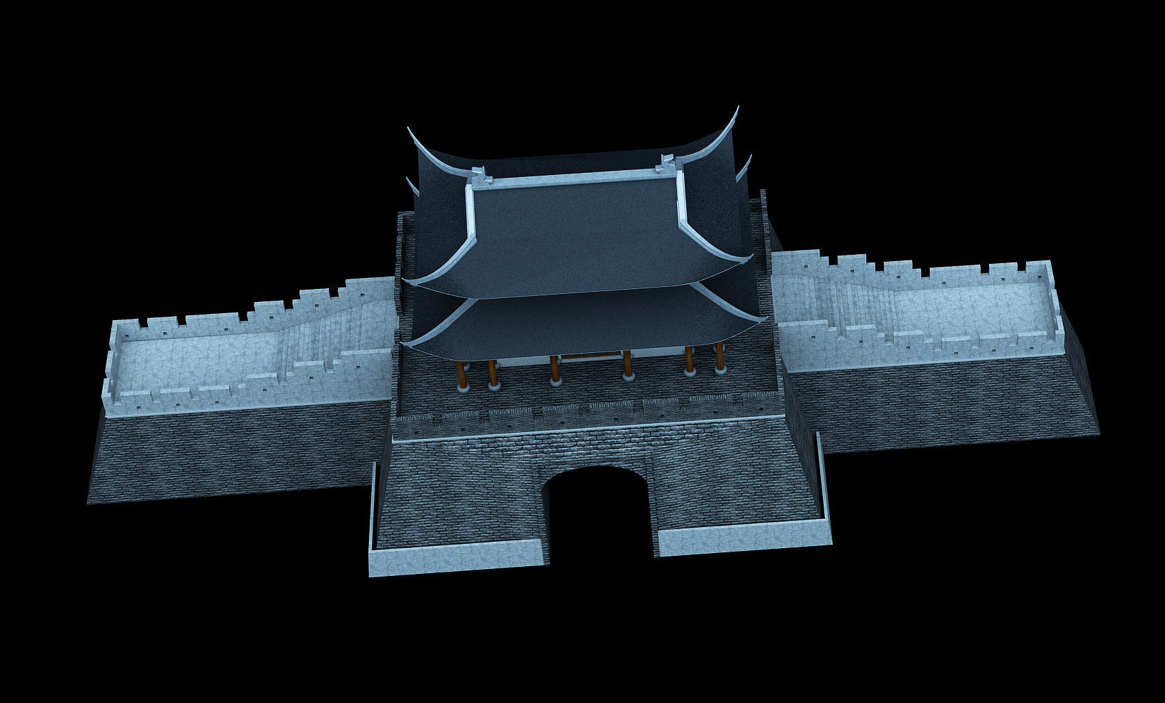 Collection of ancient buildings in Asia _17