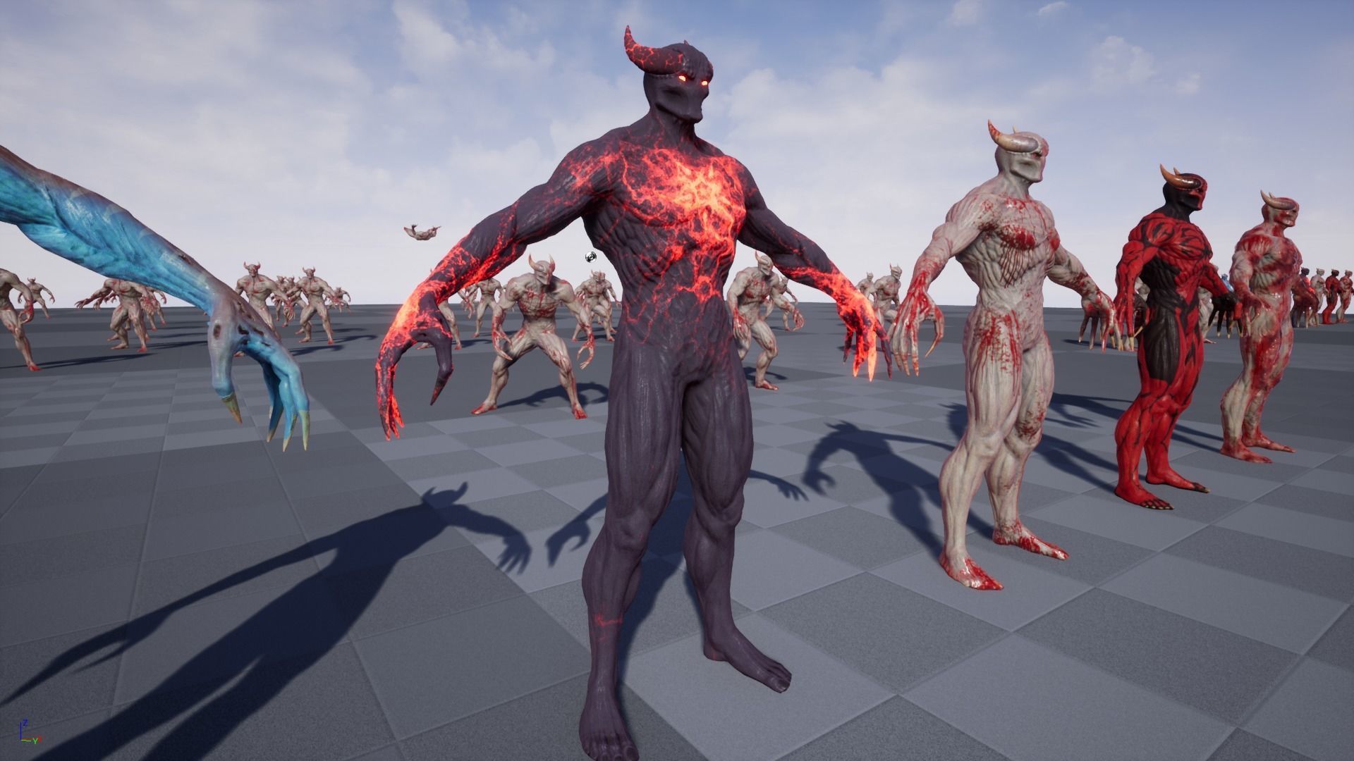 Silent Demon Low-poly 3D model_10