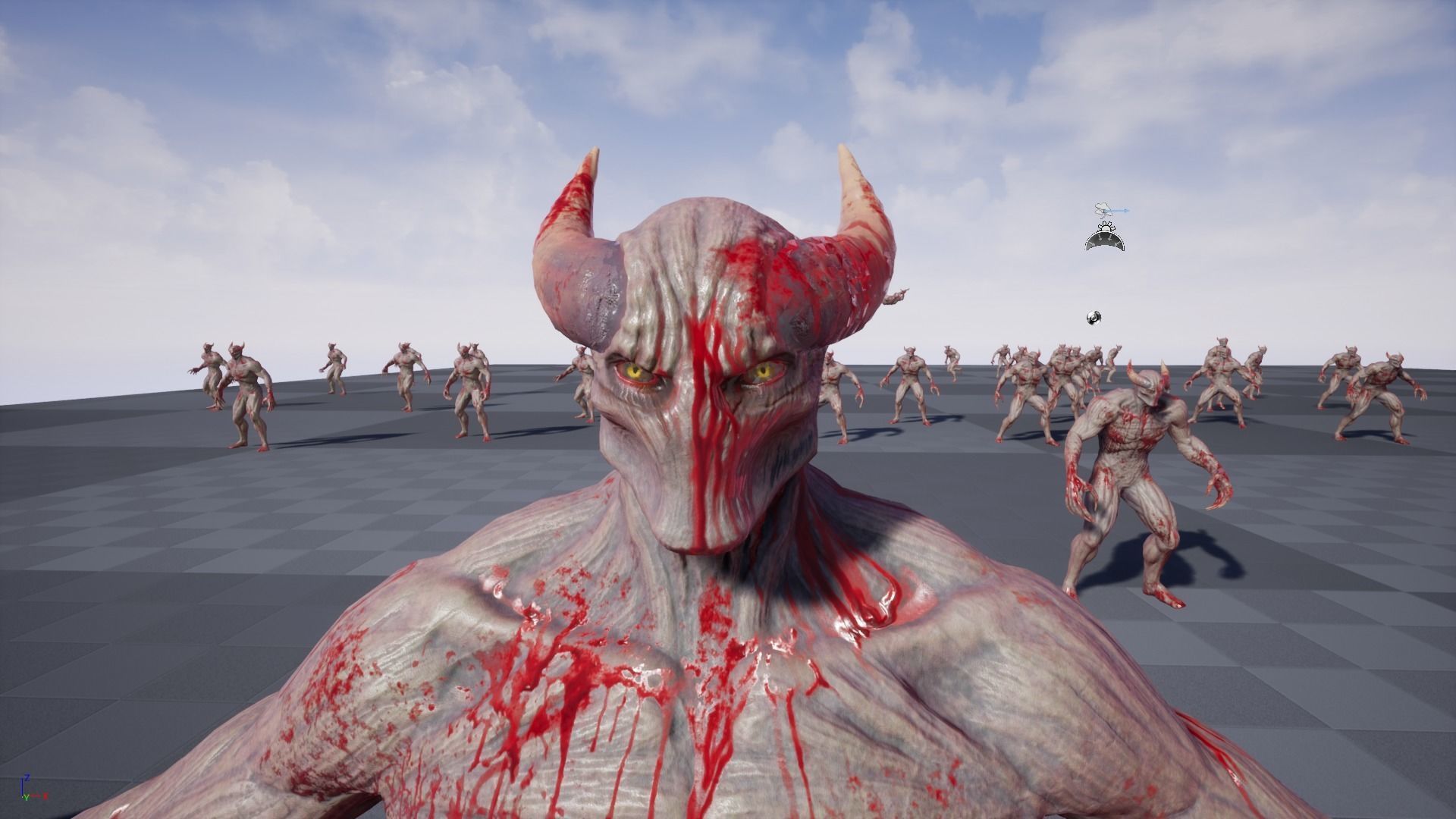 Silent Demon Low-poly 3D model_15