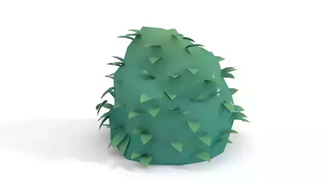 Low-poly Stylized  Bush collection 3D model