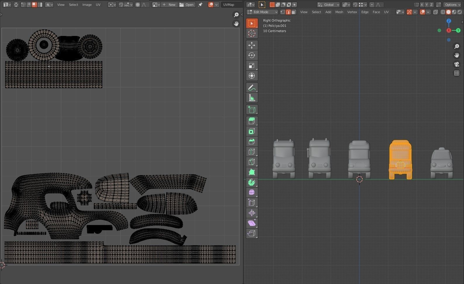 Toys car services model is subdivision ready 3D model_7