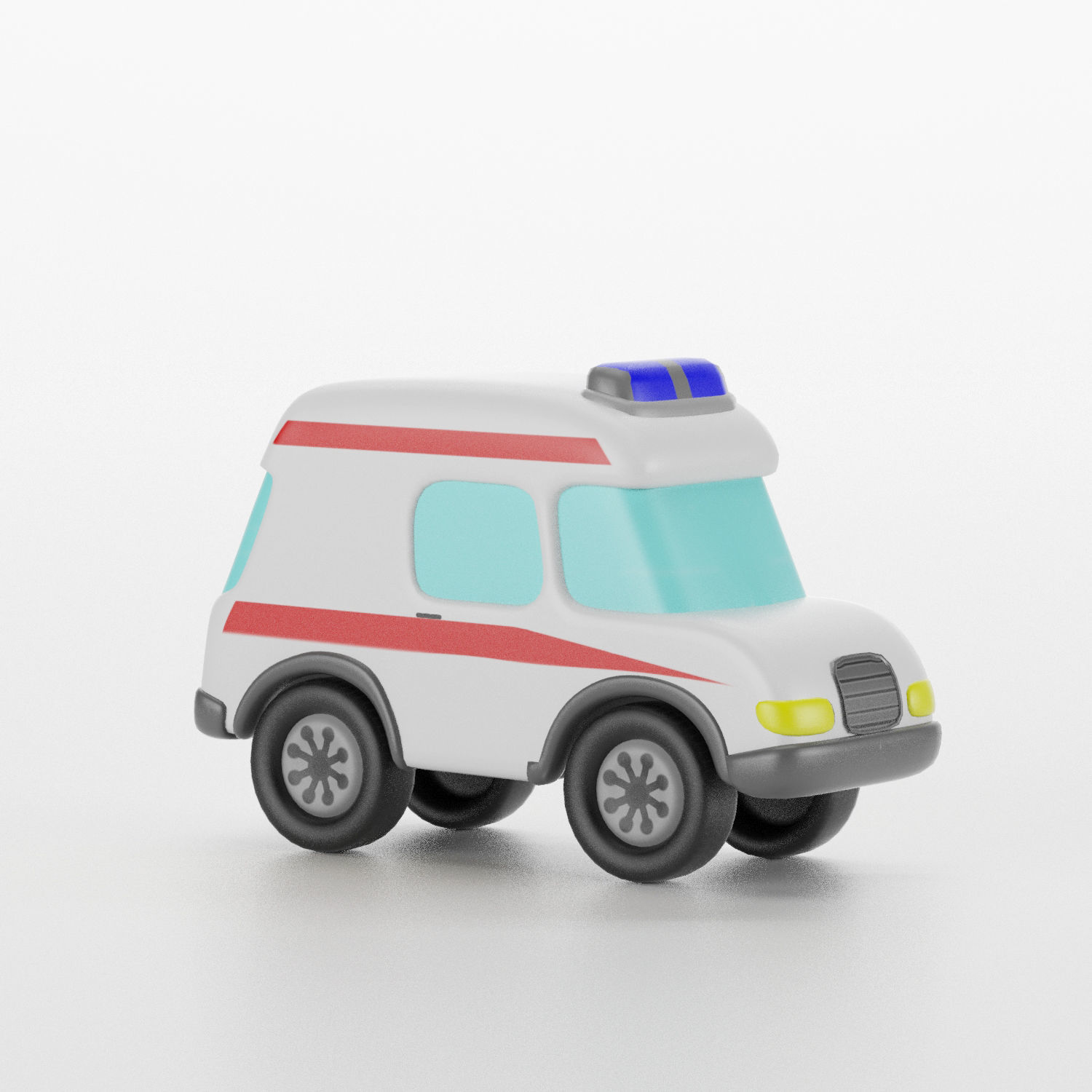 Toys car services model is subdivision ready 3D model_16