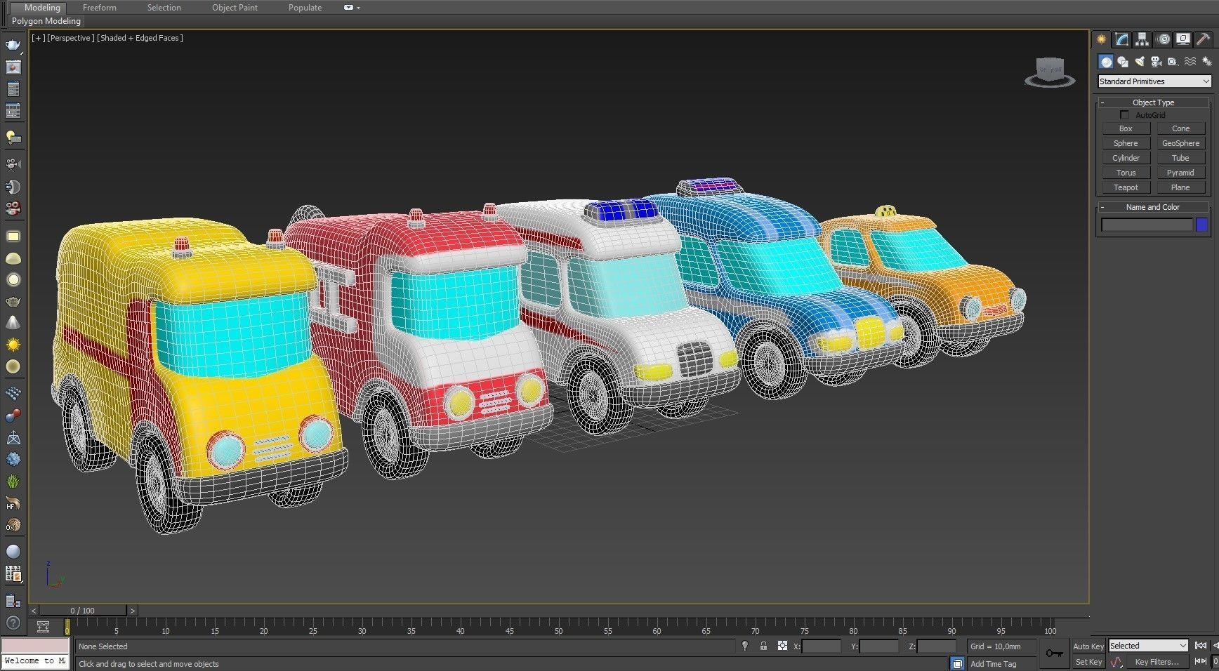 Toys car services model is subdivision ready 3D model_11