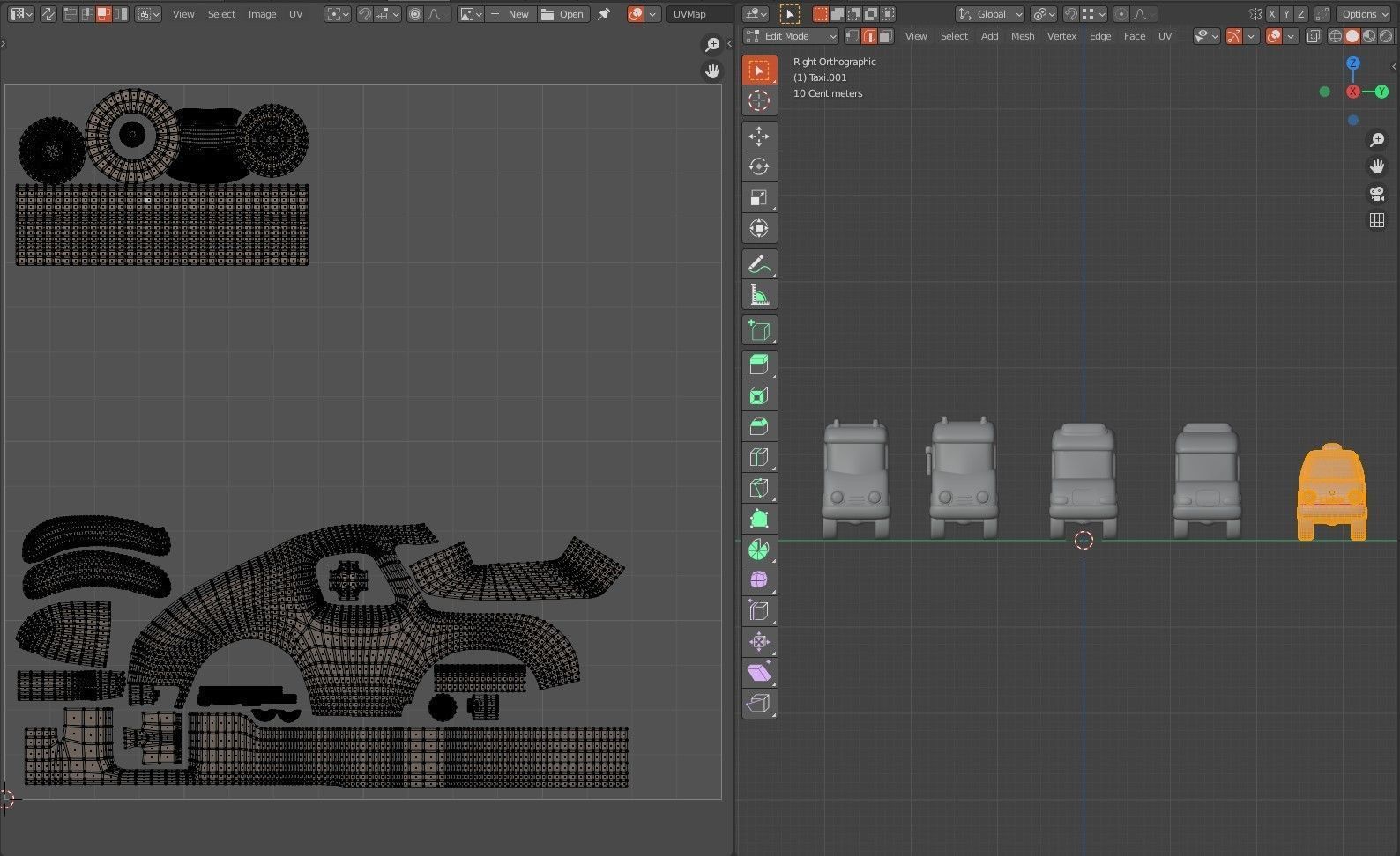 Toys car services model is subdivision ready 3D model_6