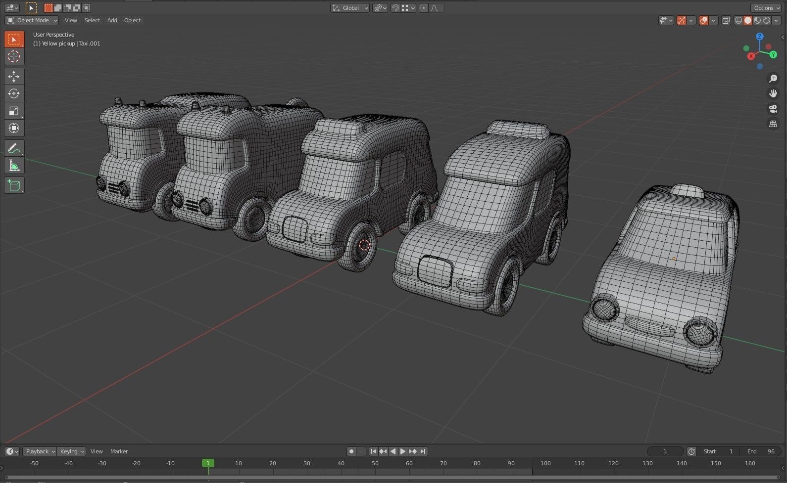 Toys car services model is subdivision ready 3D model_5