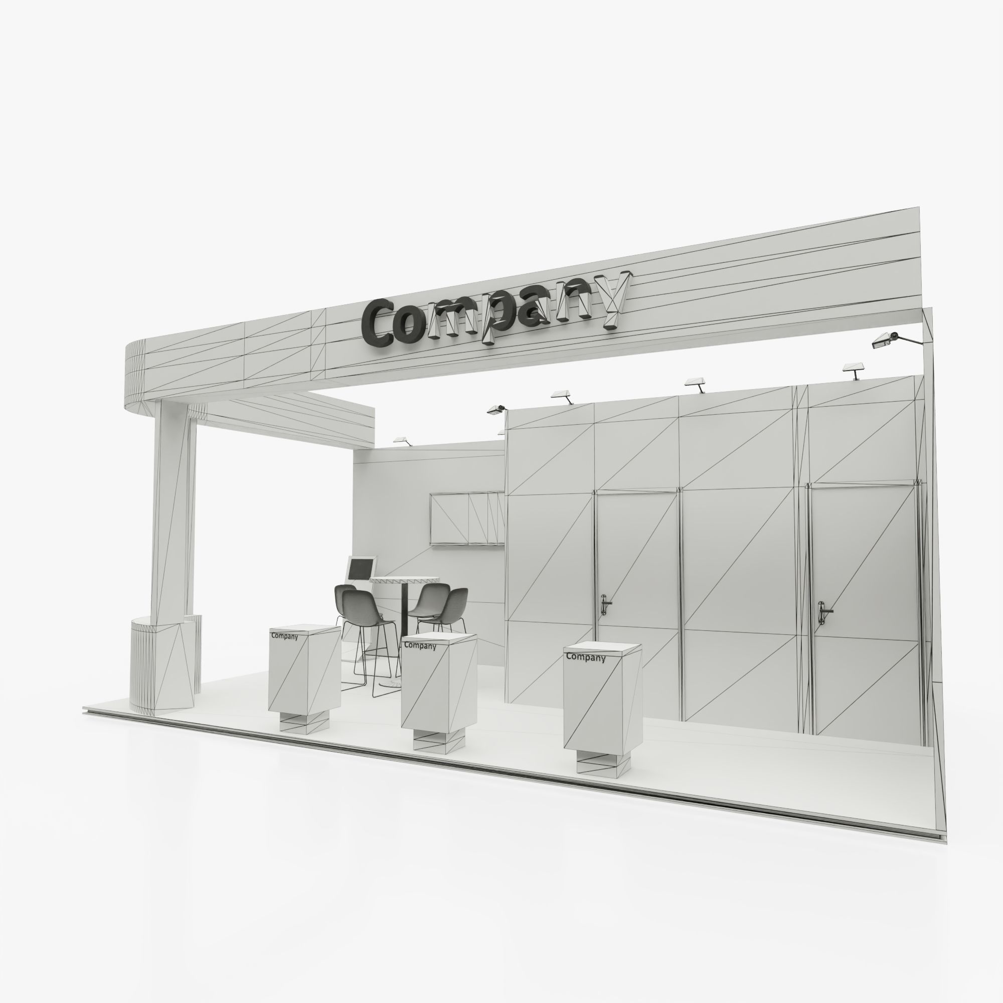 Exhibition stand 5 3D model_9