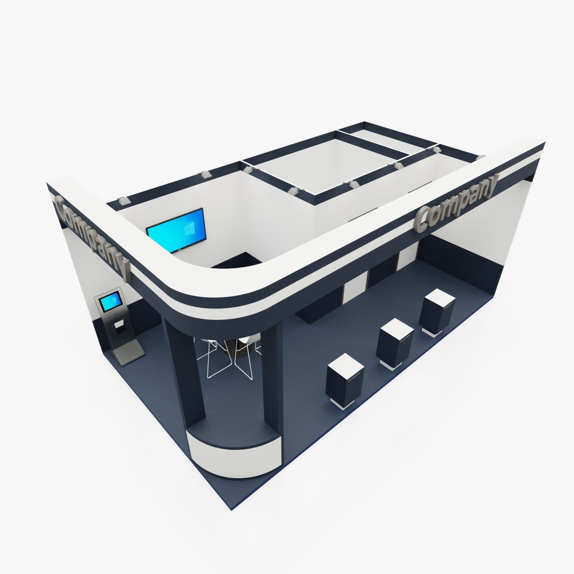 Exhibition stand 5 3D model_6