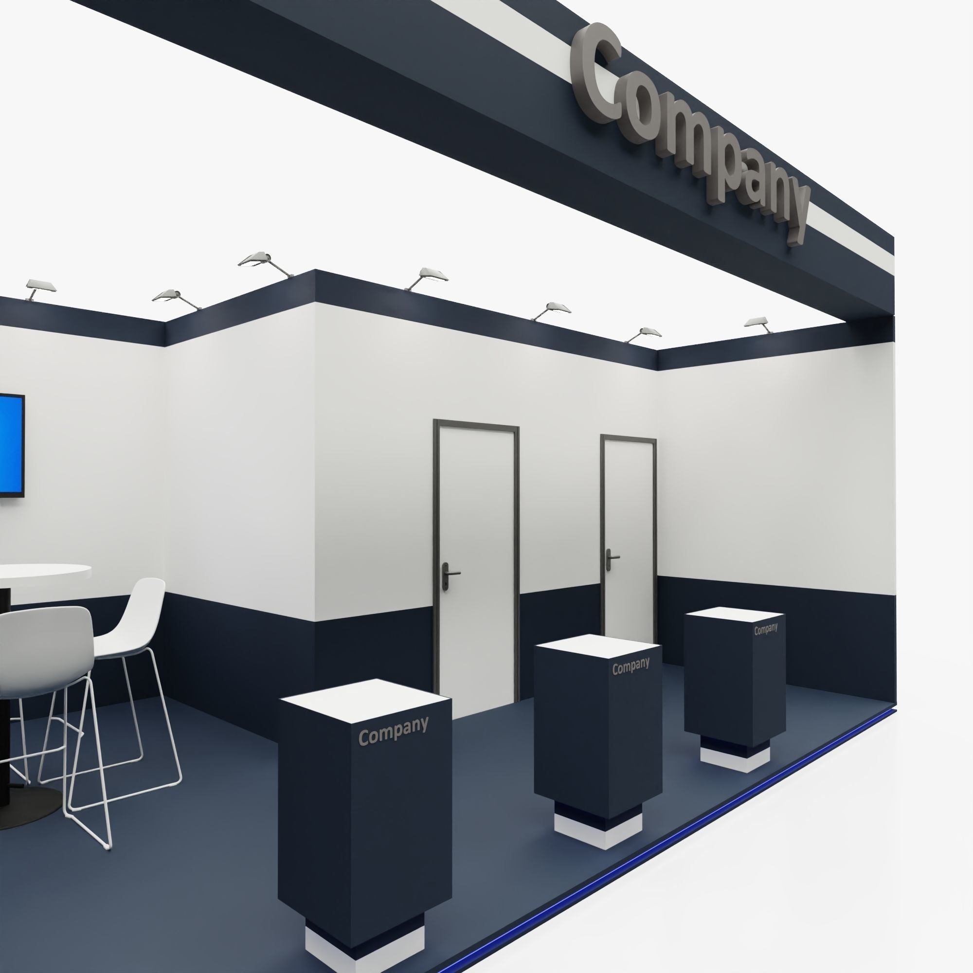 Exhibition stand 5 3D model_5