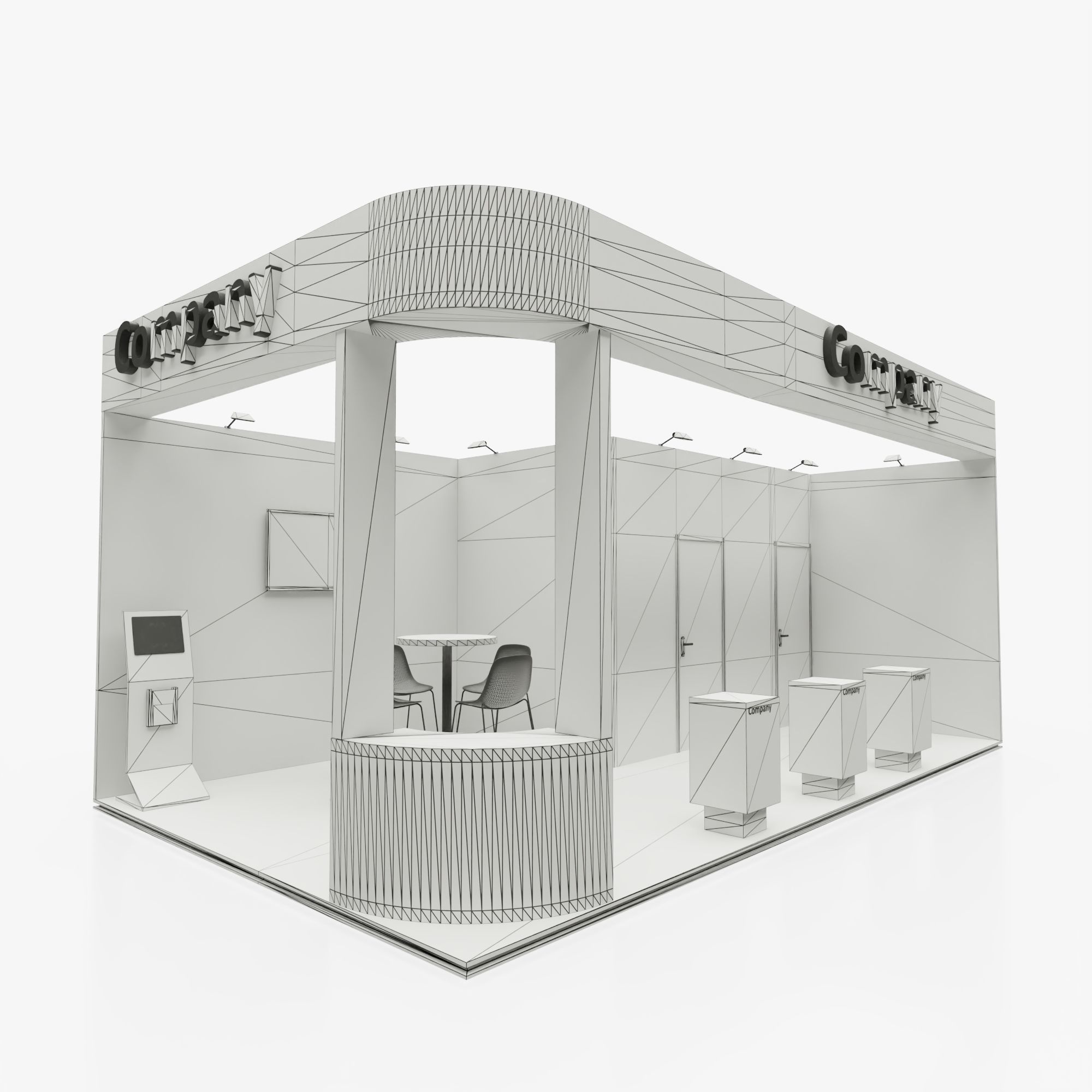 Exhibition stand 5 3D model_7
