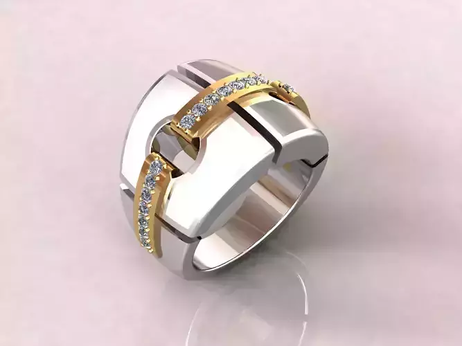 Chimento Noblesse Ring 3D print model