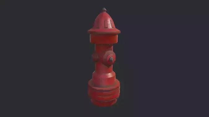 Fire Hydrant 3D prop