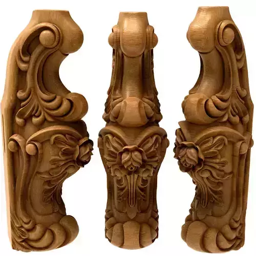 3D Model STL Sofa leg