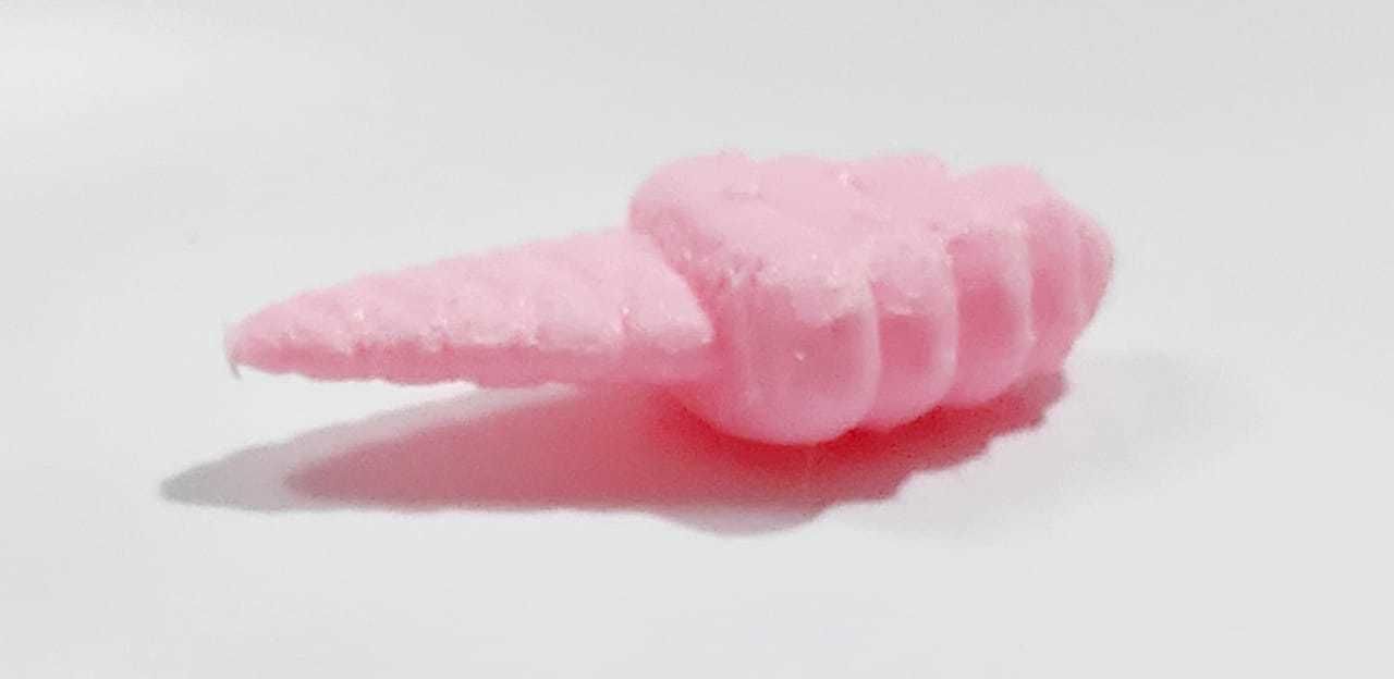 Ice cream Vanilla Flat 3D print model_6