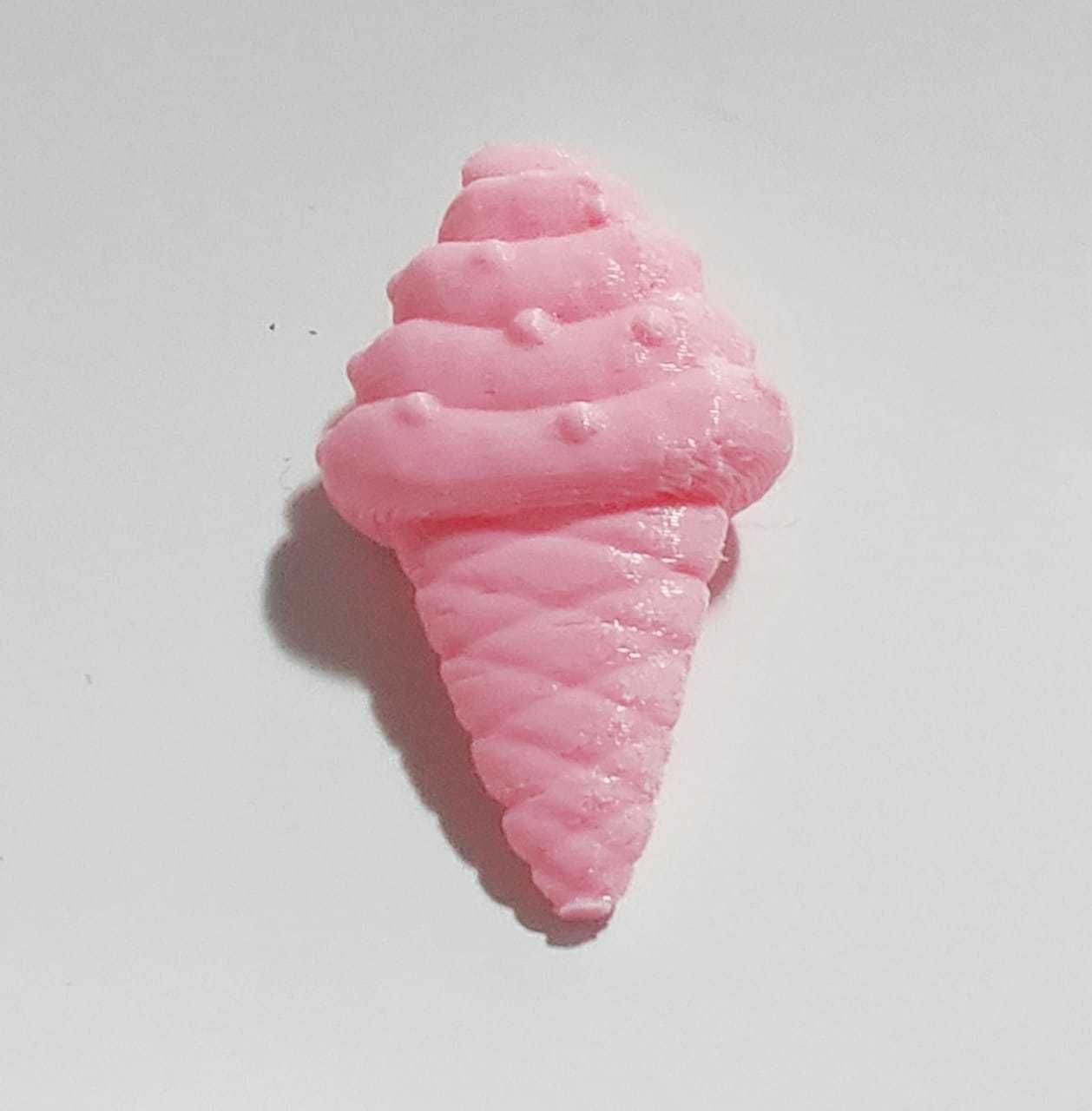 Ice cream Vanilla Flat 3D print model_5