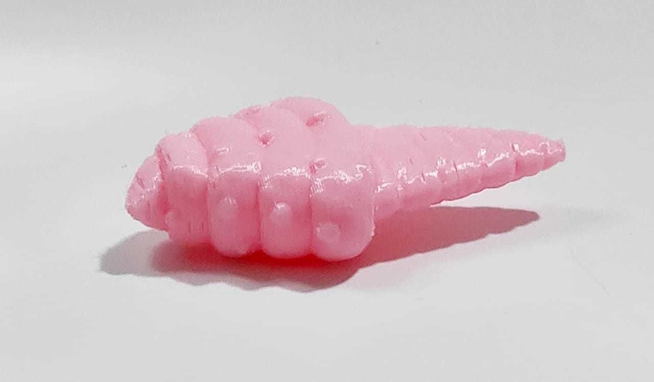 Ice cream Vanilla Flat 3D print model_8