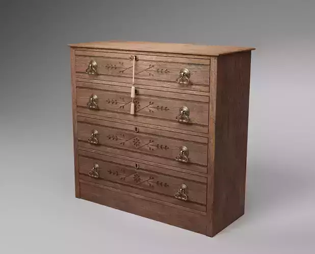 RUSTIC CHEST OF DRAWERS
