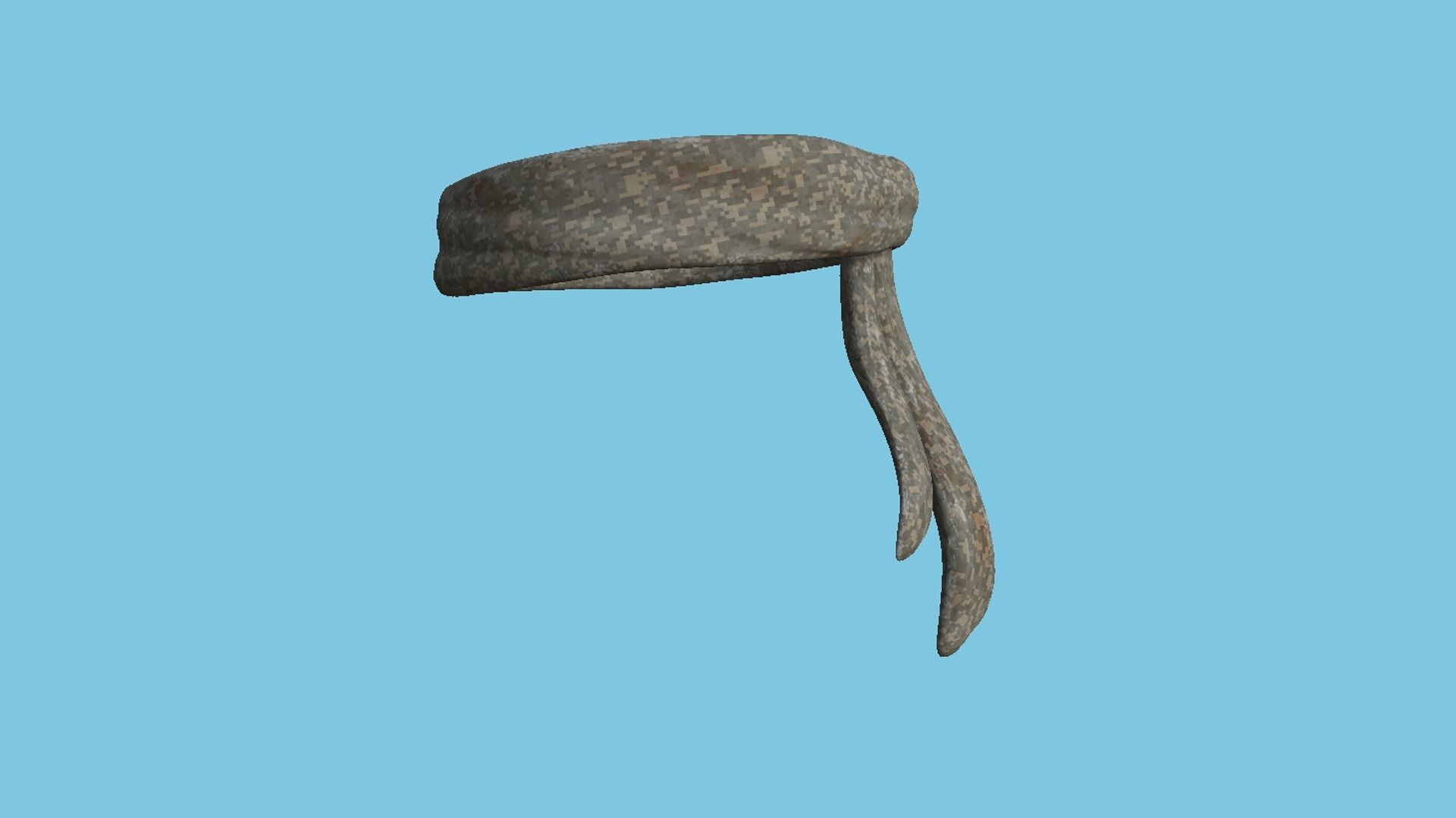 04 Military Bandana - Character Design 3D Model Collection_23