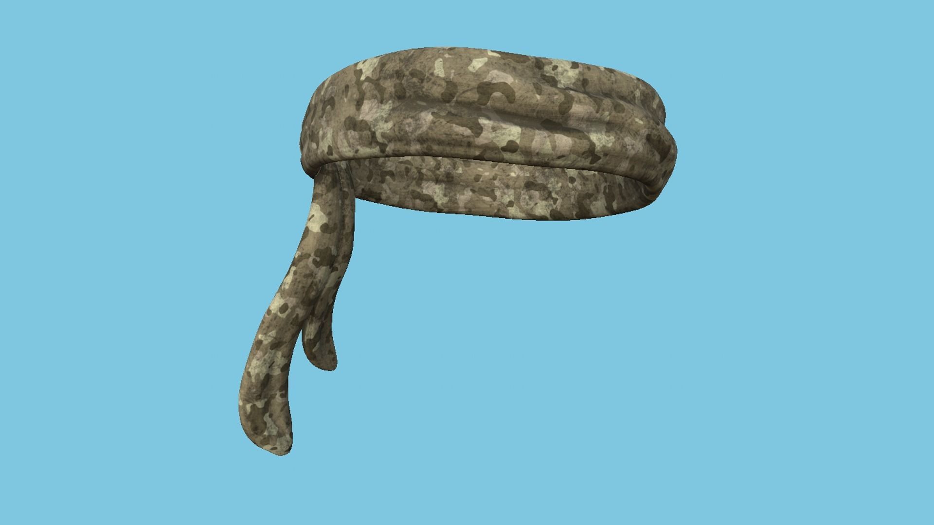 04 Military Bandana - Character Design 3D Model Collection_13