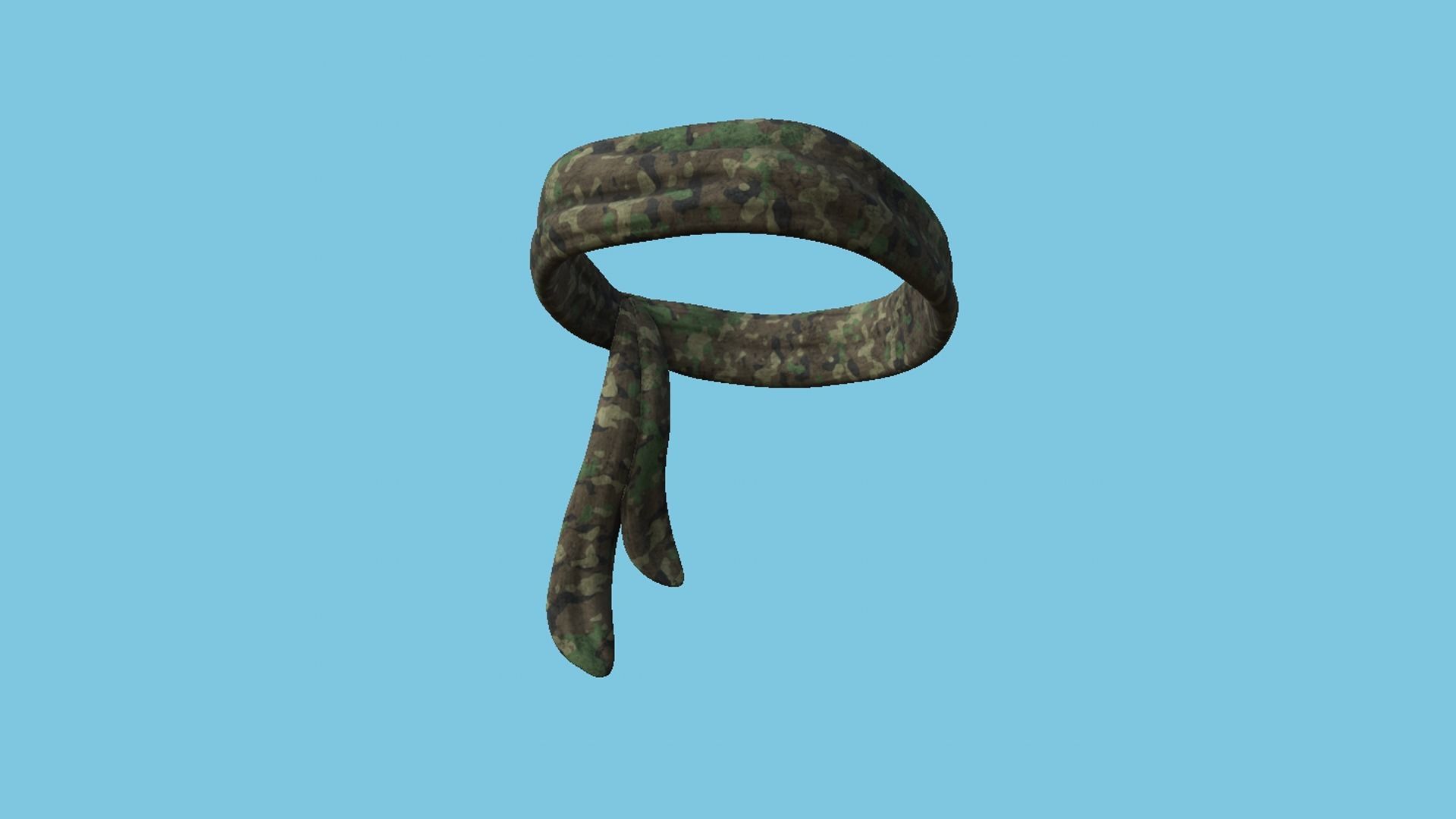 04 Military Bandana - Character Design 3D Model Collection_28