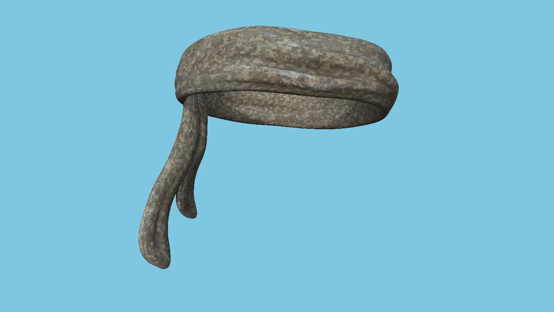 04 Military Bandana - Character Design 3D Model Collection_19