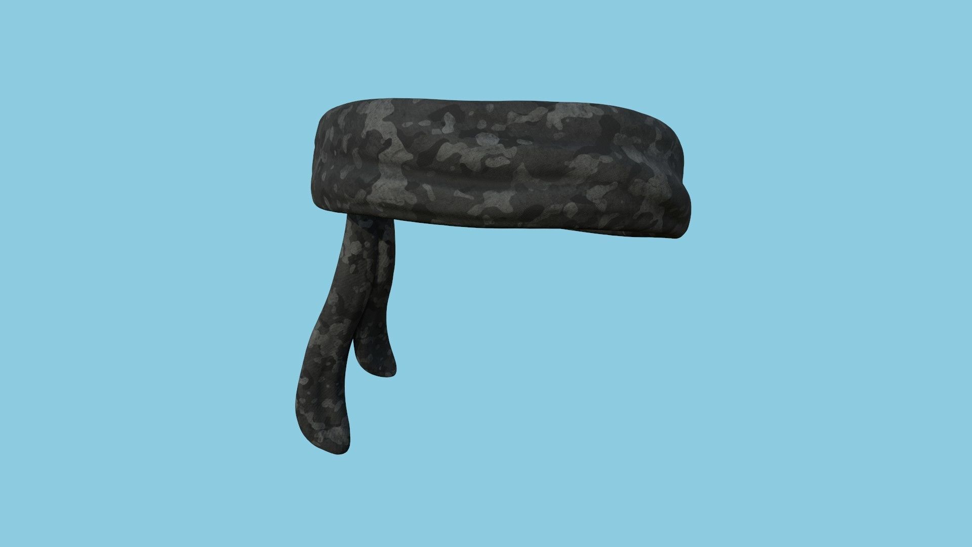 04 Military Bandana - Character Design 3D Model Collection_1