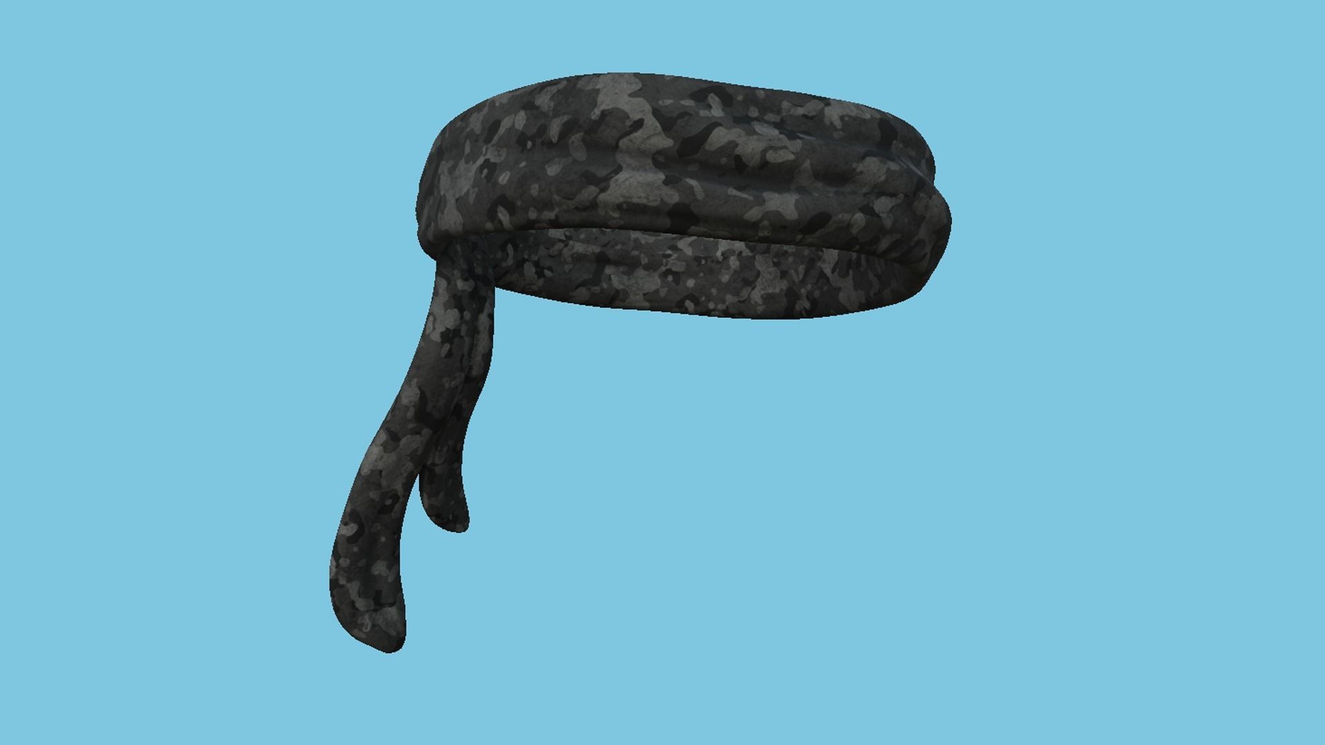 04 Military Bandana - Character Design 3D Model Collection_12