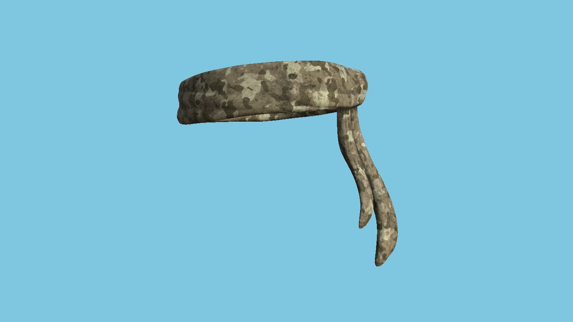 04 Military Bandana - Character Design 3D Model Collection_18