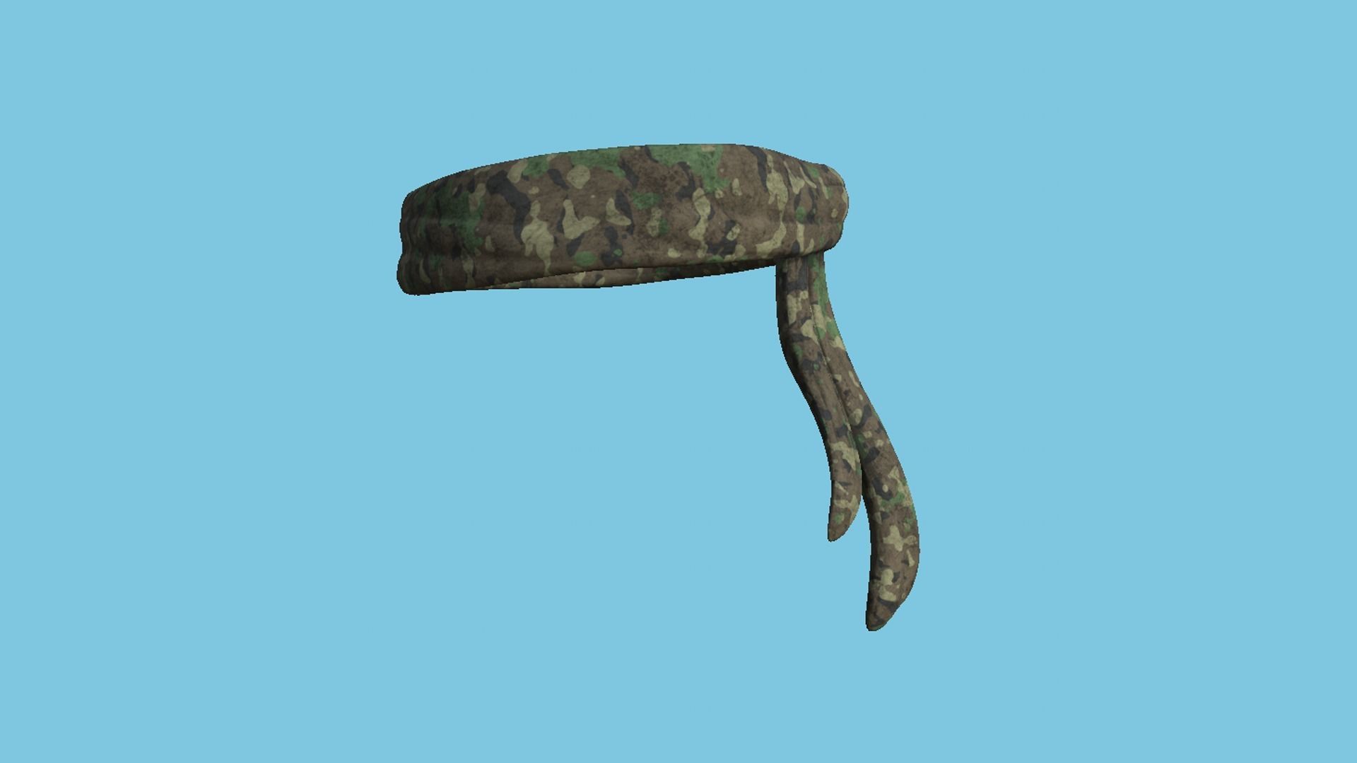 04 Military Bandana - Character Design 3D Model Collection_24