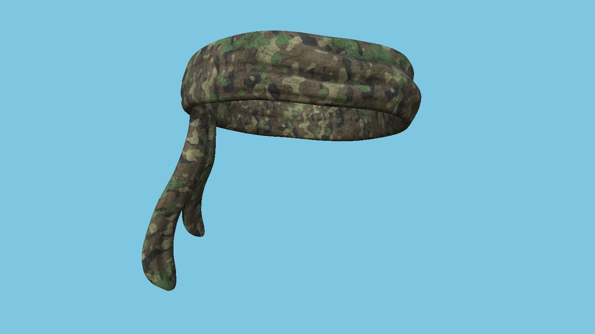 04 Military Bandana - Character Design 3D Model Collection_29