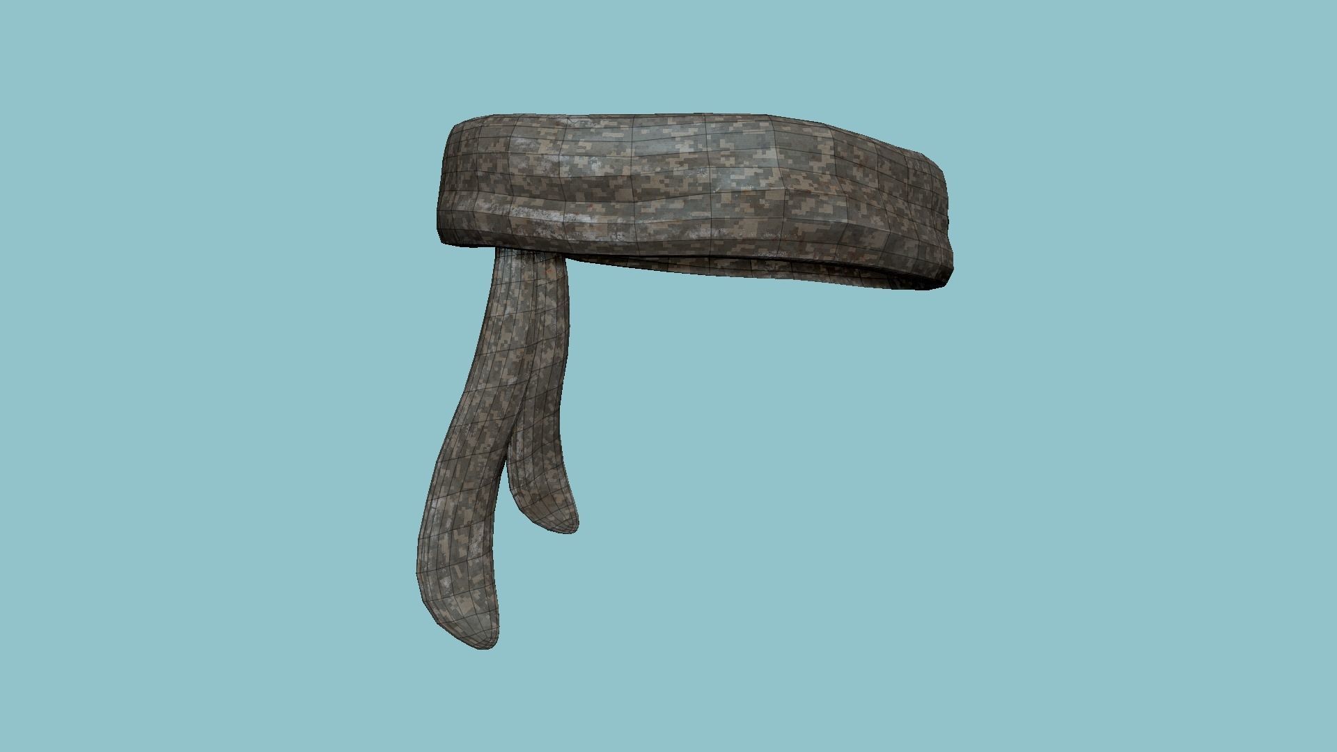 04 Military Bandana - Character Design 3D Model Collection_27