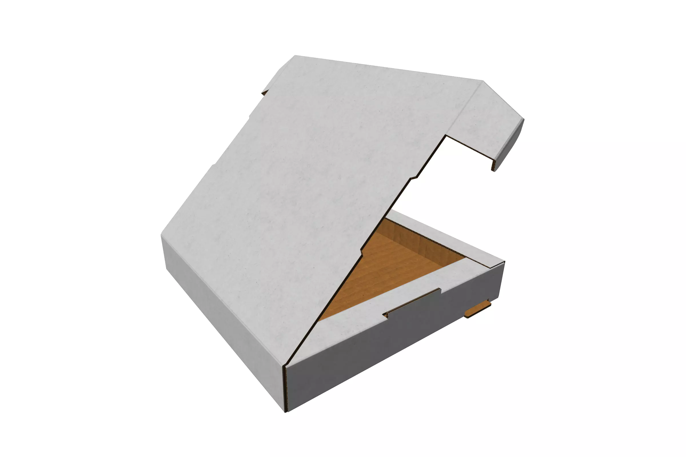 Chicago Style Pizza Box 3D model_0