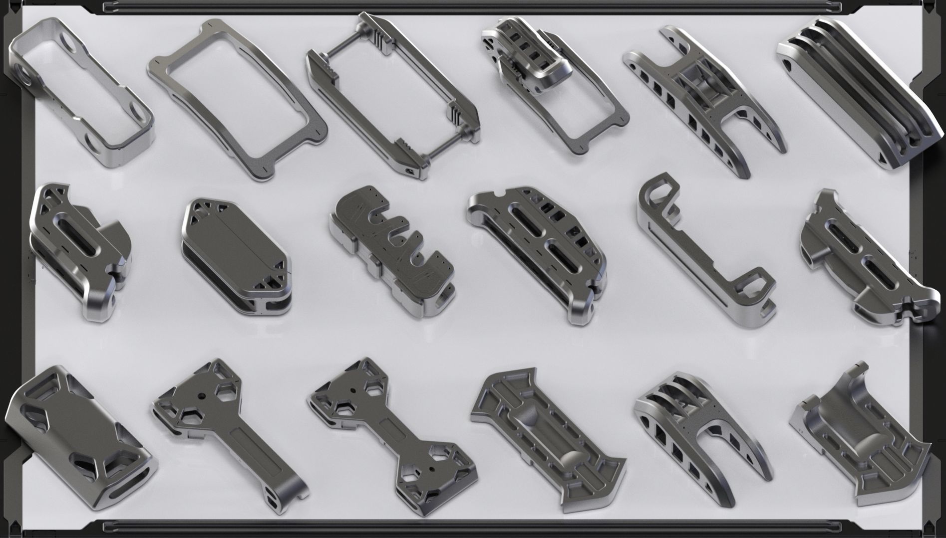 Sci-Fi Hard Surface Kitbash 350 DETAILS 3D model_18