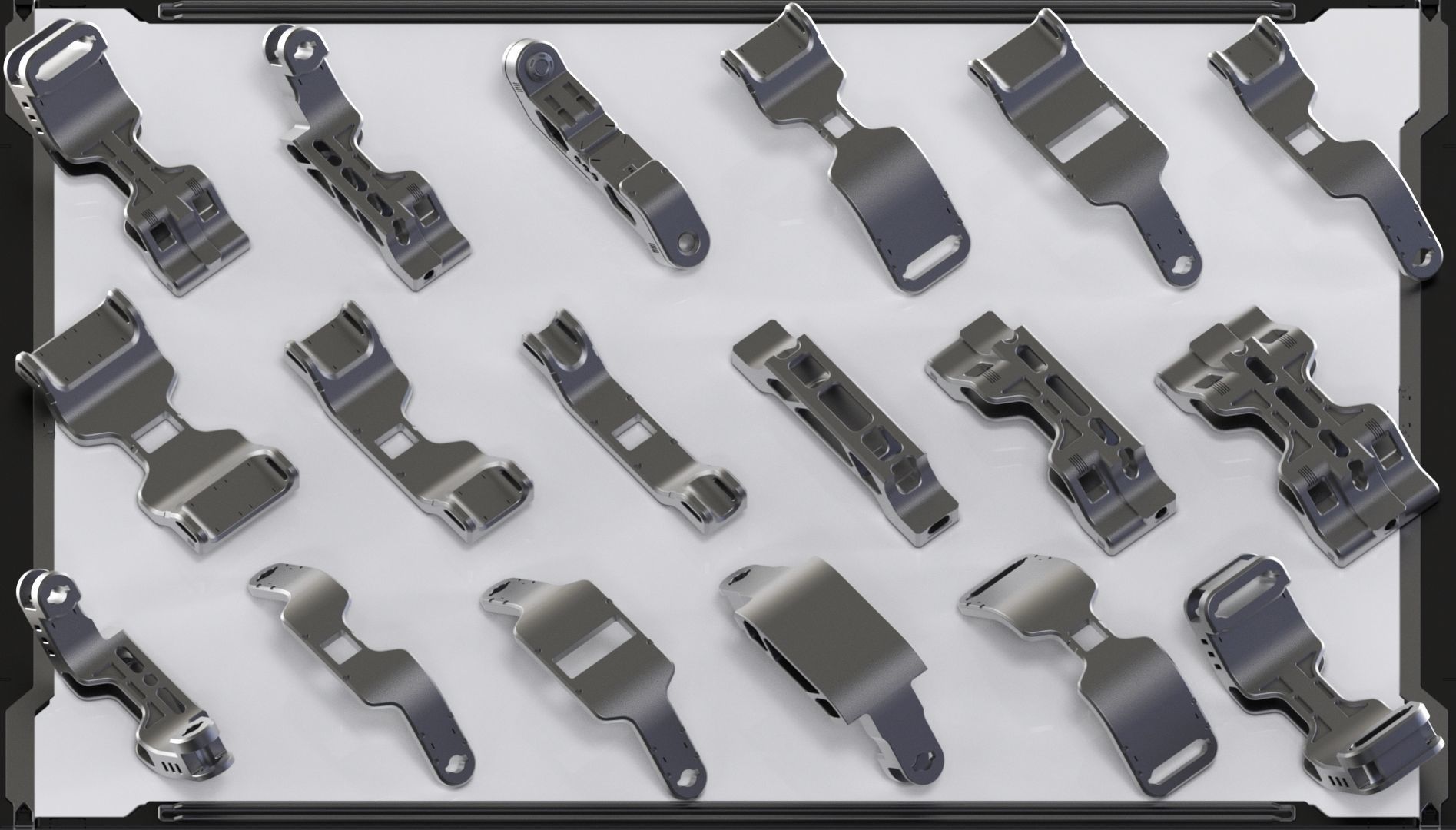 Sci-Fi Hard Surface Kitbash 350 DETAILS 3D model_10