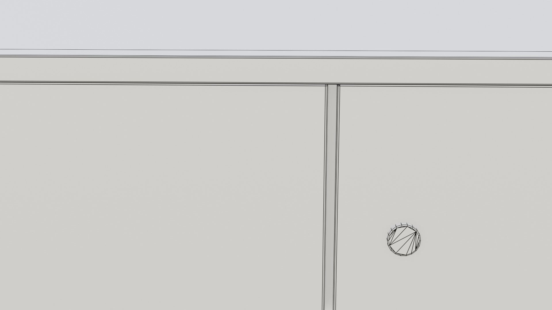 Green Color Electrical Street Junction Box Low-poly 3D model_8