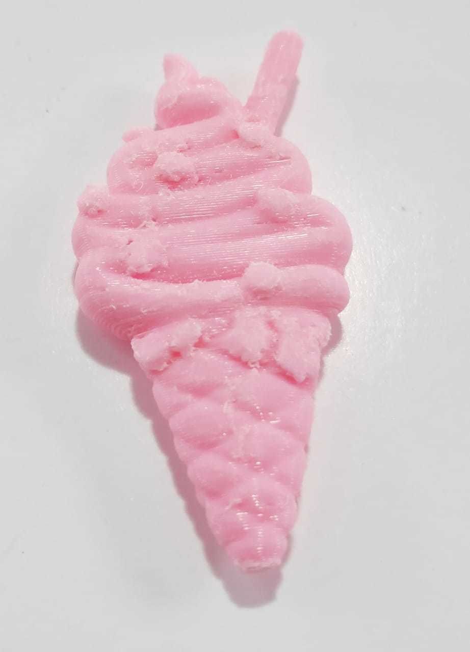 Ice Cream Flat 3D print model_7