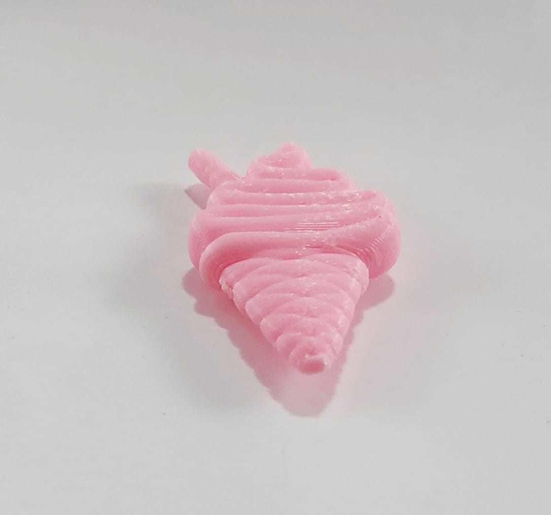 Ice Cream Flat 3D print model_9