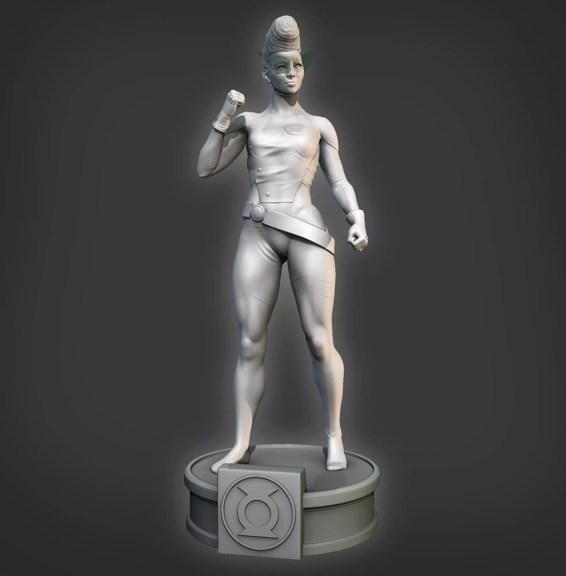 Green Lantern -  Jo mullein 3D print model_0