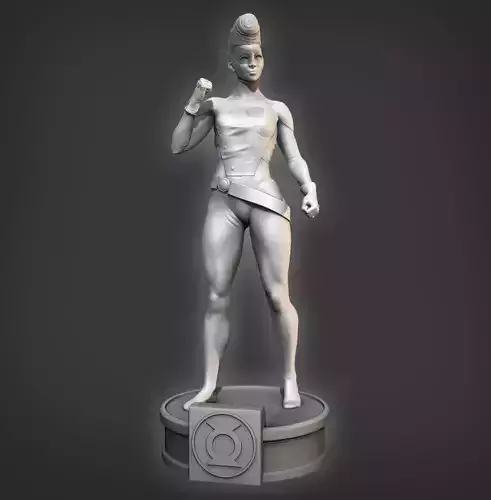 Green Lantern -  Jo mullein 3D print model