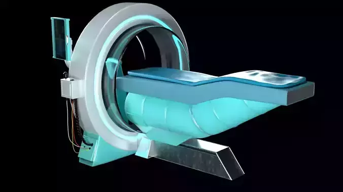 Sci-Fi Bed Chair from Cyberpunk Laboratory  3D model