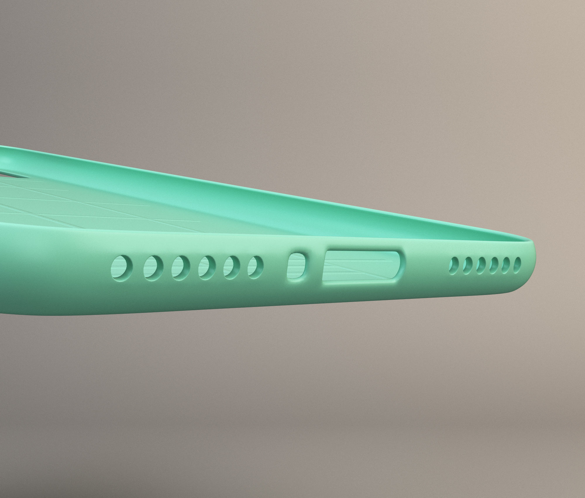 iPhone case Low-poly 3D model_4