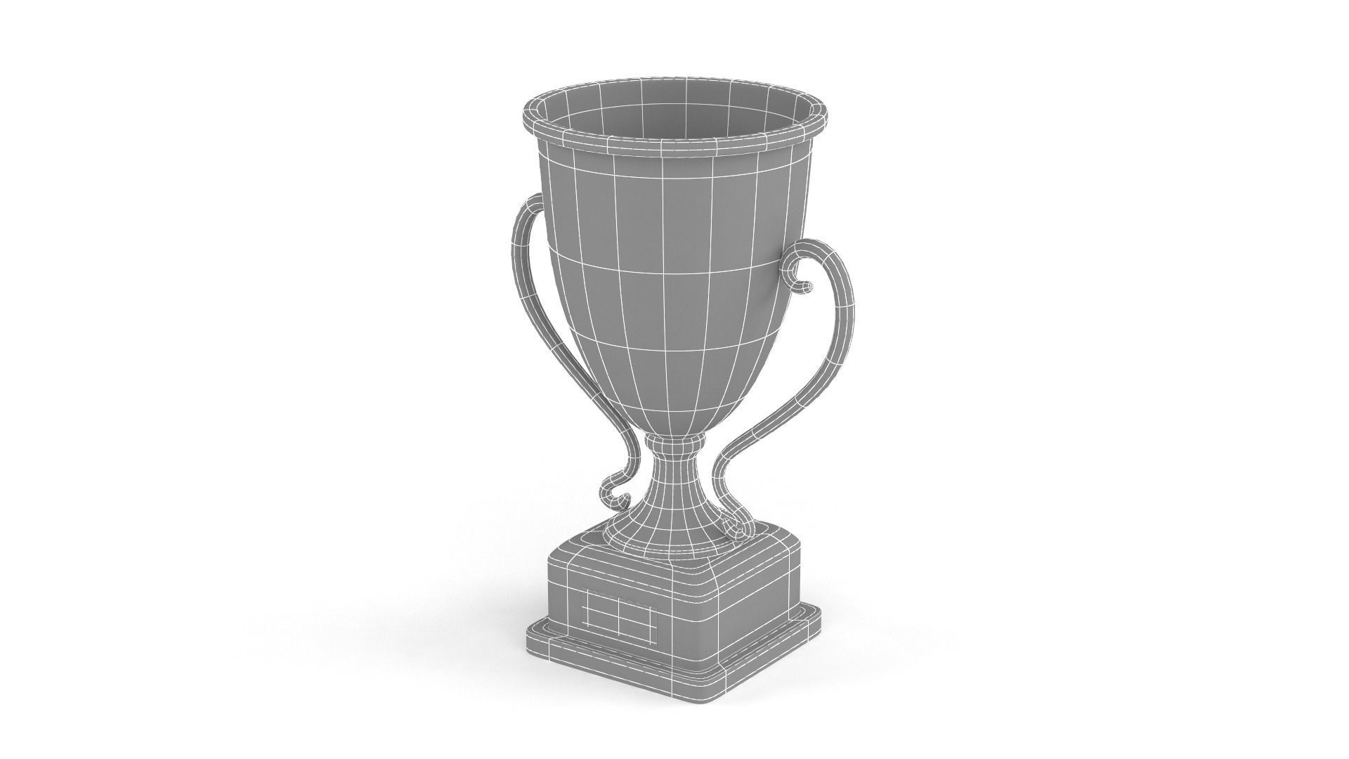 Trophy Cups 3D model_9