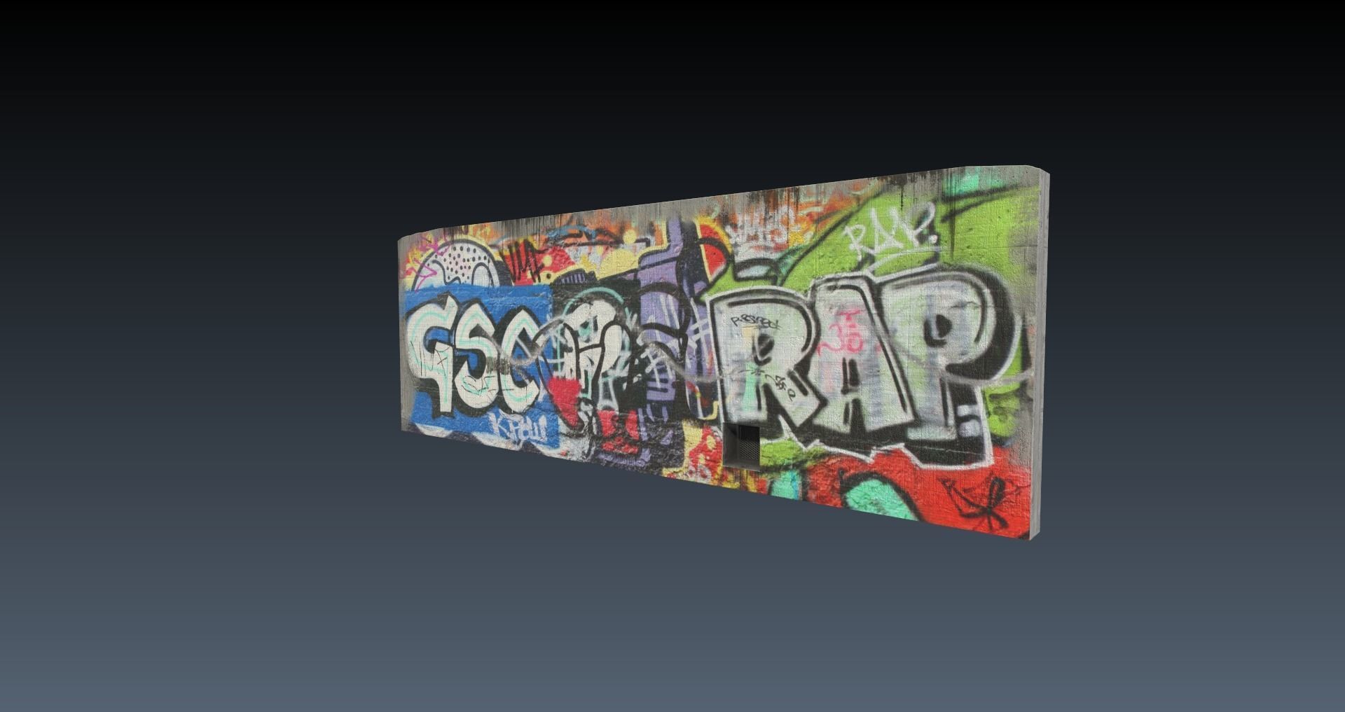 Low-Poly Homeless Place Pack Low-poly 3D model_56