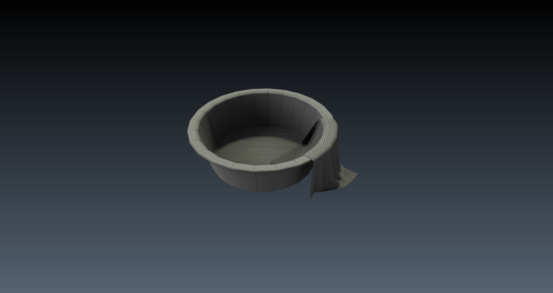 Low-Poly Homeless Place Pack Low-poly 3D model_13